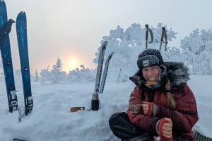 Alexandra Hafmar, praktikant hos Jämtland Härjedalen Turism 2023