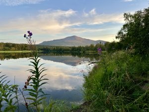 Storsnasen älv rallarros Handöl juli 2024 Anne Adsten