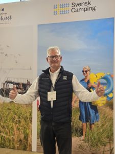 Kent Halvarsson, Åkersjöstrands camping, leder nätverk i Jämtland Härjedalen. Foto: Privat