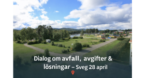 Svegs camping - campingdag 28 April 2026. Foto skapad av Johan Ericson, JHT
