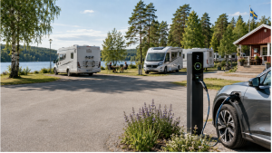 Elladdare camping. Foto: AI