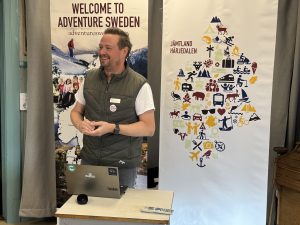 Johan Ericson på campingdag i Österåsen. Foto: Teres Gärdin