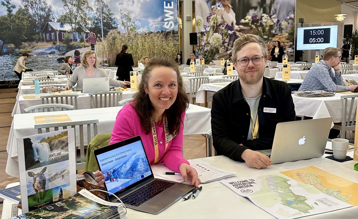 Anne och Philip på Swedish Workshop i Södertälje 2024