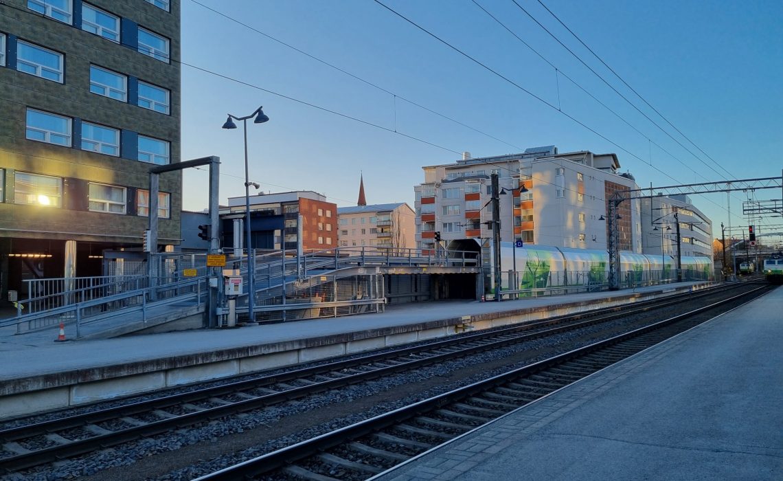Albin Kvarnefalk Utredare tågtrafik och logistik, Sweco, har skrivit en rapport om möjligheter med biltåg.