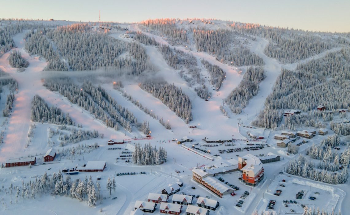 Klövsjö skidområde Klövsjöfjäll hotell