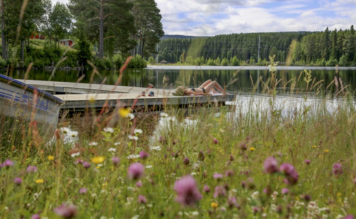 Sommar brygga Lena Hedman