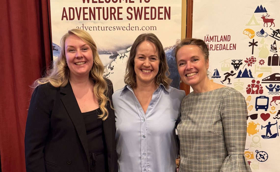 Exportdag 2025 Pauline, Tatjana och Anne