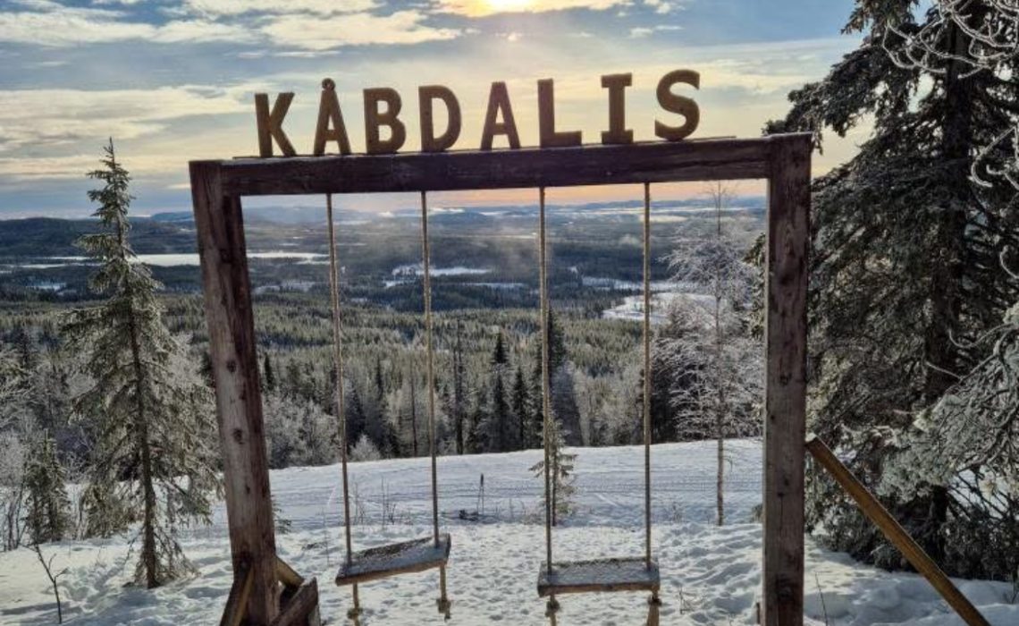 Kåbdalis Skidanläggning.Foto: Kåbdalis Skidanläggning