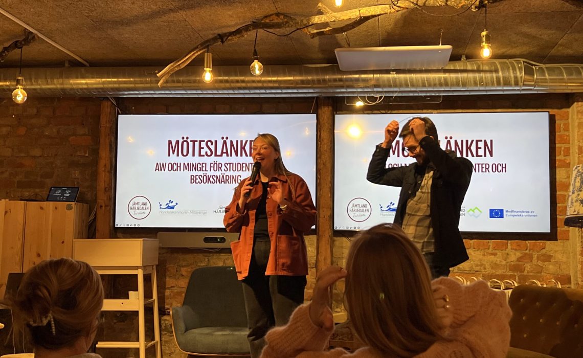 Pauline & Jonas på Möteslänken 2025.