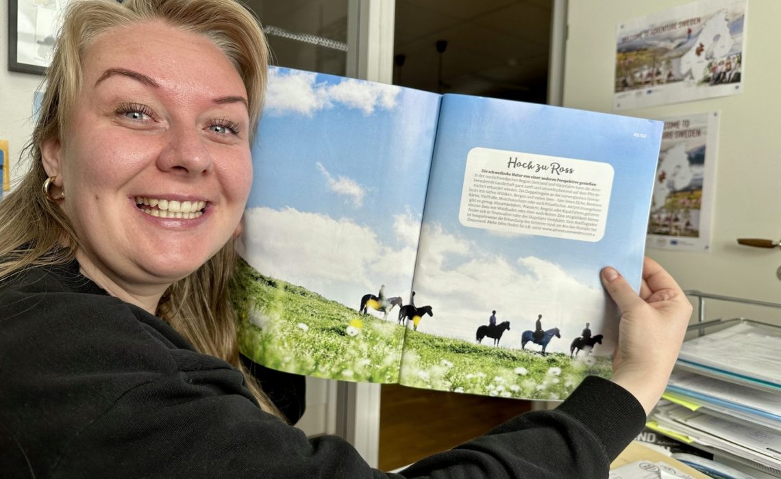 Artikel i Landhaus Living om resor till Jämtland Härjedalen