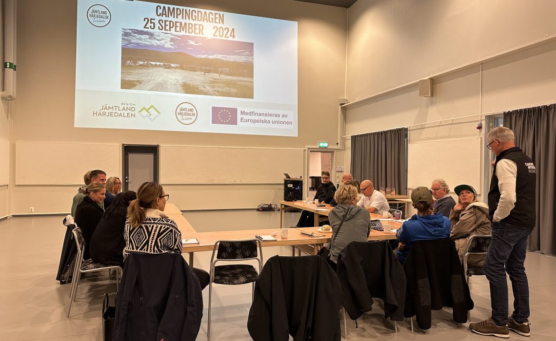 Campingdagen på Östersunds Arena hösten 2024. Foto: Johan Ericson, JHT