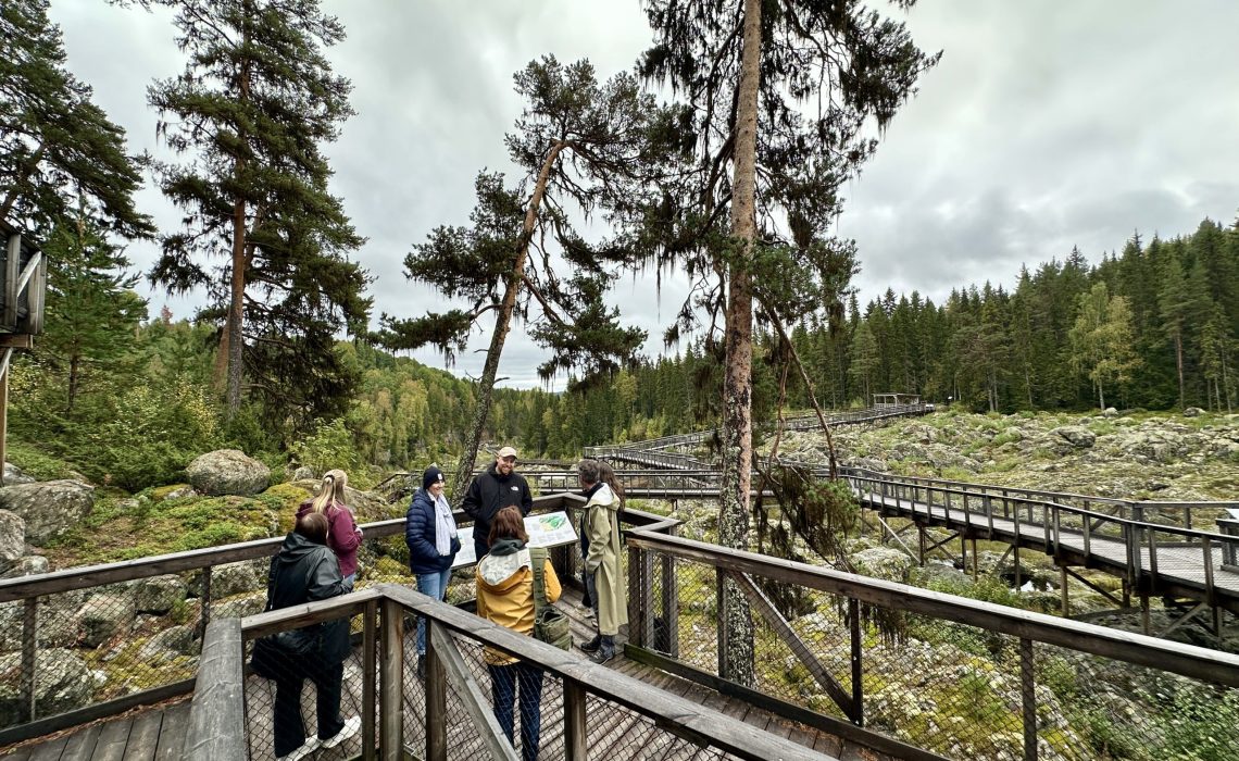 Ragundadalen Geo Park Indalsälven Döda fallet group 2 2025_Anne Adsten
