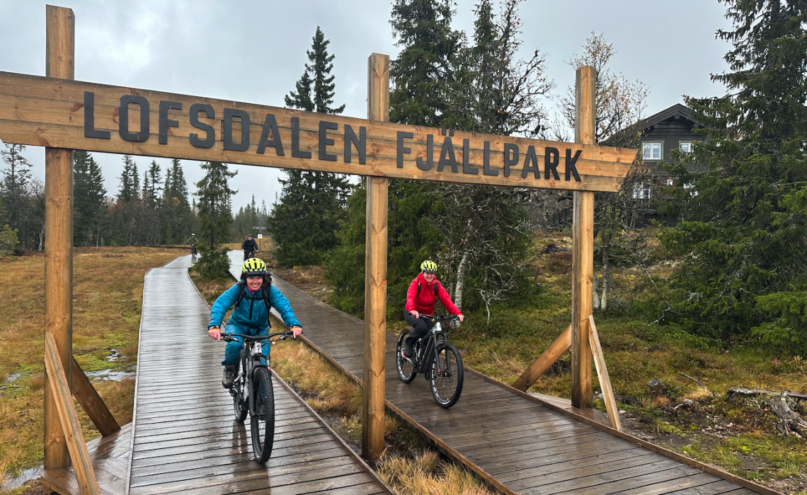 Lofsdalen fjällpark mtb cykling Johan Ericson