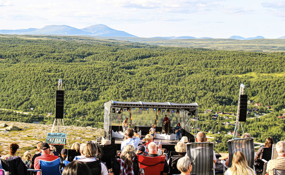 Musikkväll på kalfjäll Tänndalen