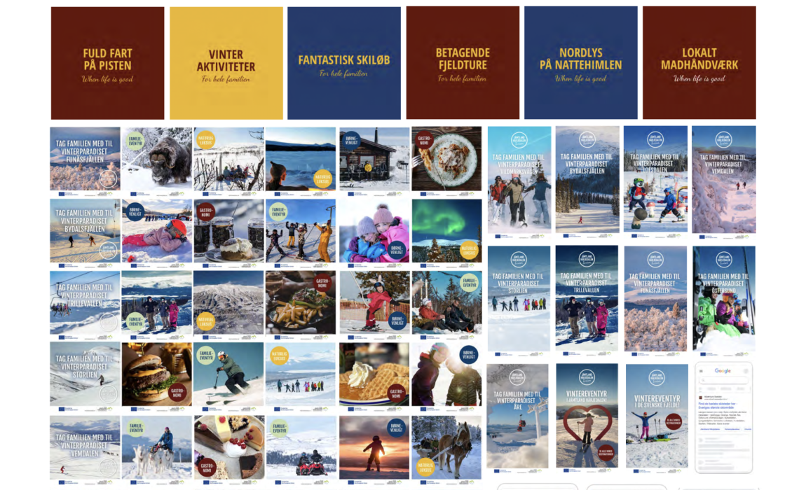 Vinterkampanj danmark Grand North 2025