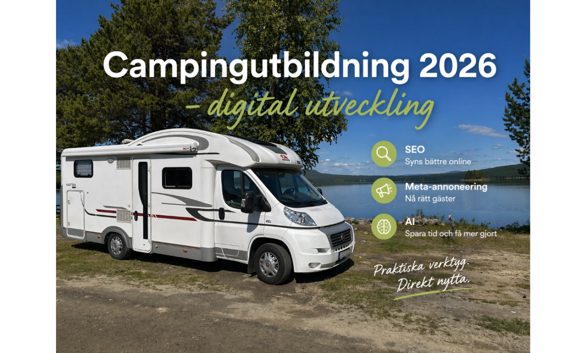 Campingutbildning 2026. Foto: Johan Ericson, JHT