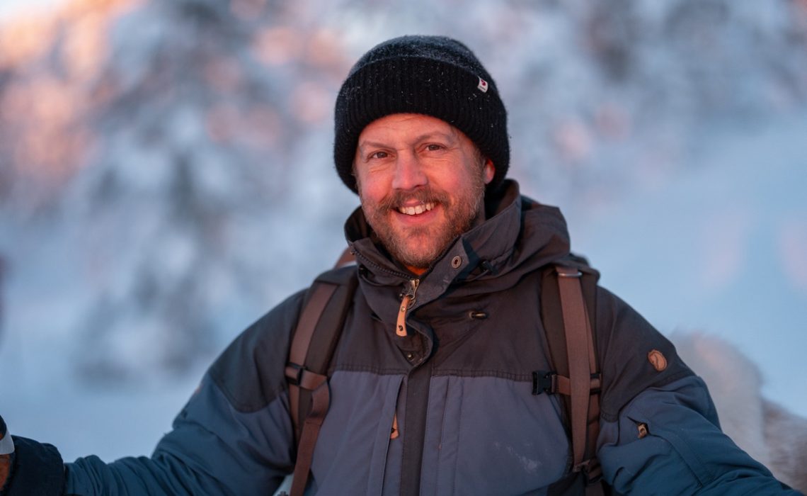 Marcus Eldh, founder and CEO of ecotourism travel agency WildSweden: Foto Staffan Widstrand
