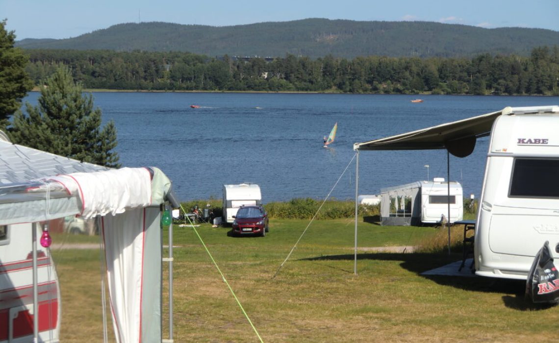 Västanviksbadets camping. Foto: Privat