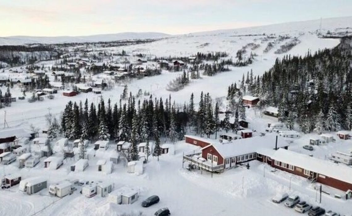 campingen i Gräftåvallen. Foto: Gräftåvallens camping